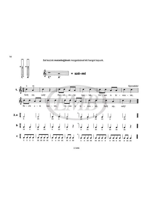 Béres János:  Furulyaiskola 1