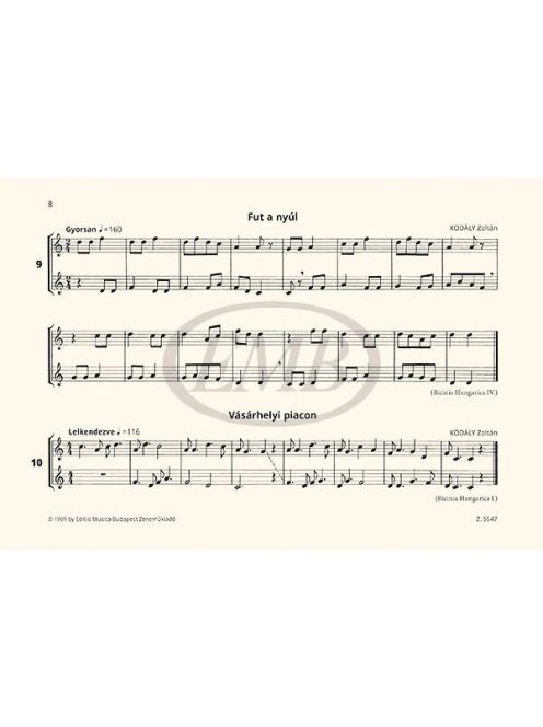 Béres János FURULYAZENE 1