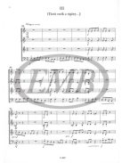 Bogár: Három magyar népdal rézfúvósnégyesre