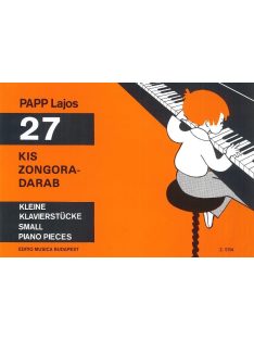 Papp Lajos:  27 kis zongoradarab