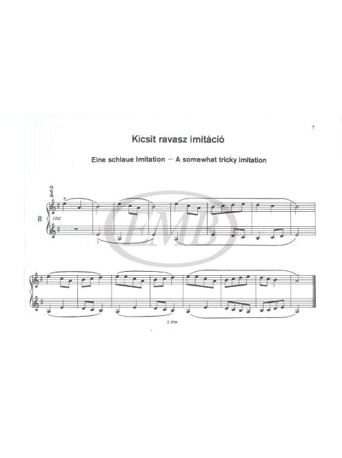 Papp Lajos:  27 kis zongoradarab