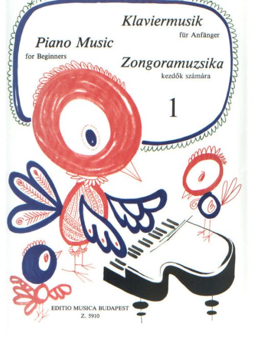 Szávai Magda, Veszprémi Lili:  Zongoramuzsika kezdők számára 1
