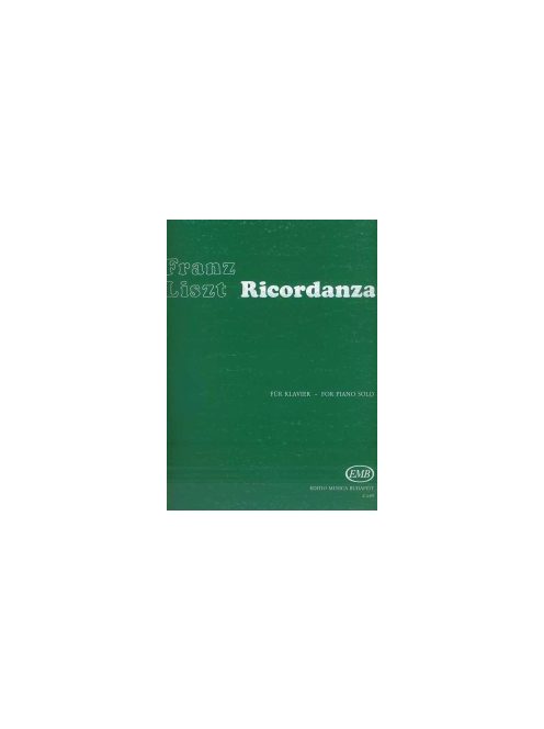 Liszt Ferenc:  Ricordanza