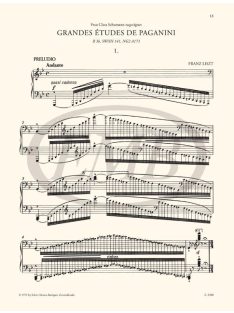 Liszt Ferenc: Paganini-etűdök