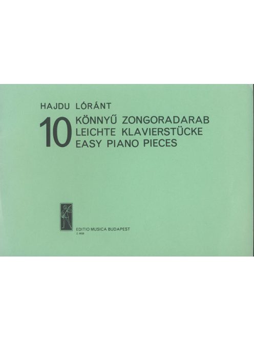 Hajdu Lóránt: 10 könnyű zongoradarab