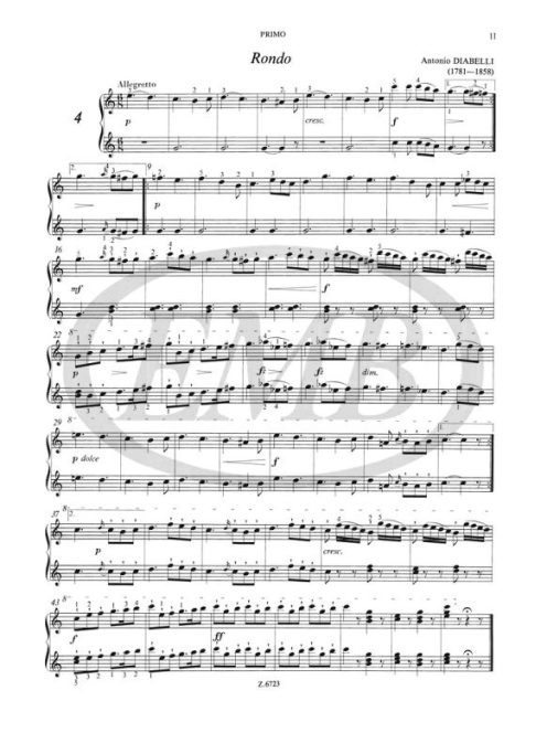 Váczi Károly:  Négykezes zongoramuzsika kezdők számára