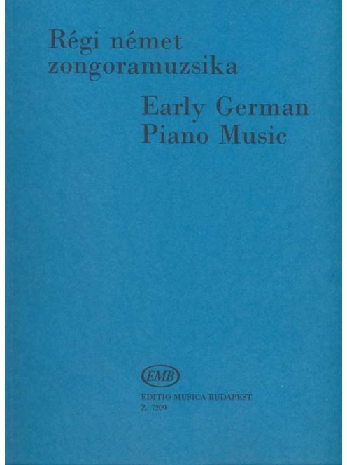 Fodor Ákos:  Régi német zongoramuzsika