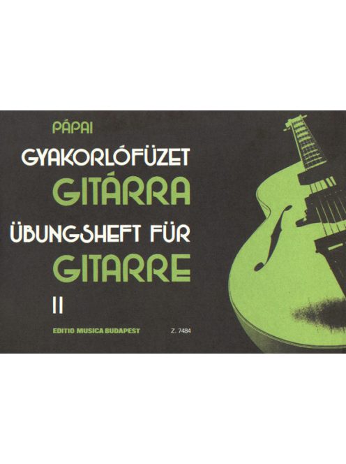 Pápai György: Gyakorlófüzet gitárra 2