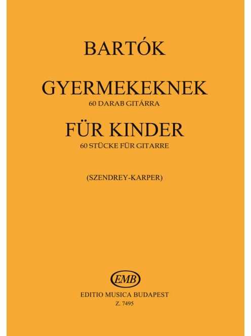 Bartók Béla: Gyermekeknek