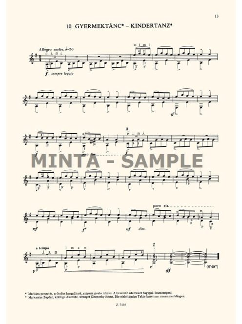 Bartók Béla: Gyermekeknek