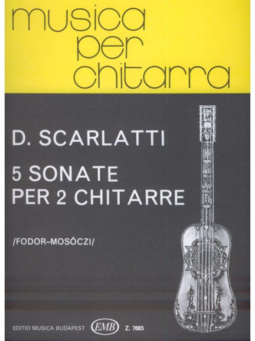 Domenico Scarlatti:  Öt szonáta