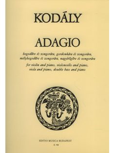 Kodály Zoltán:  Adagio-14895 gordonkár és zongorára