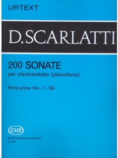   Domenico Scarlatti:  200 Sonate per clavicembalo (pianoforte) (1-50)