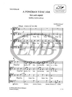 Karai József:  A fonóban tánc jár-Két cseh népdal