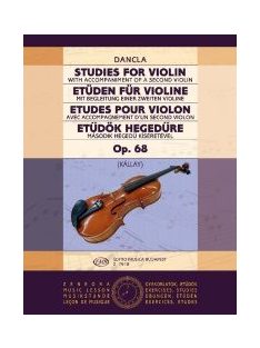   Charles Dancla:  Etűdök hegedűre második hegedű kíséretével