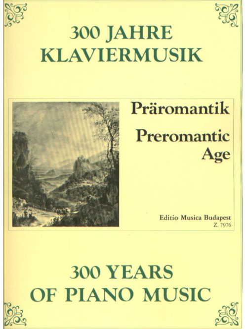 Zemplényi Kornél,Kováts Gábor:  Preromantika-300 év zongoramuzsikája
