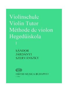   Járdányi Pál,Szervánszky Endre,Sándor Frigyes:  Hegedűiskola 1.
