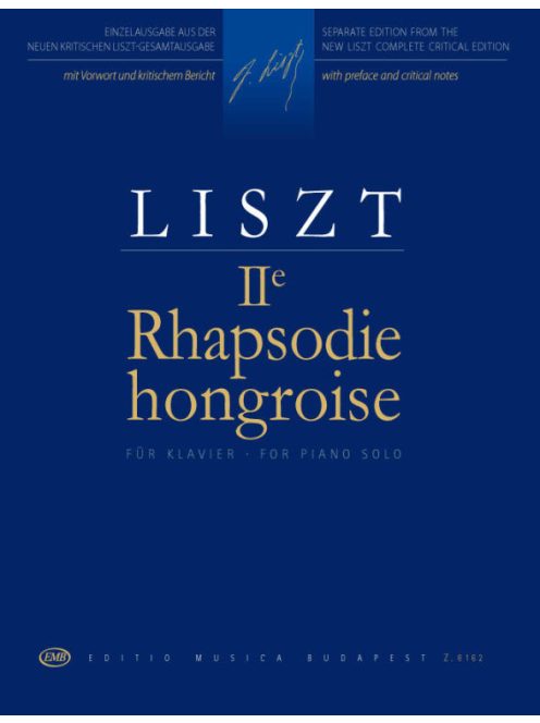 Liszt Ferenc:   II. Magyar rapszódia - zongorára