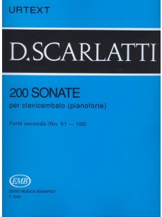   Domenico Scarlatti:  200 Sonate per clavicembalo (pianoforte) (No.51-100)
