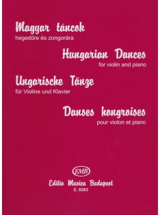 Magyar táncok hegedűre és zongorára