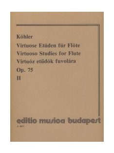 Ernesto Köhler:  Virtuóz etüdök fuvolára 2