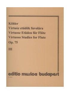 Ernesto Köhler:  Virtuóz etűdök fuvolára