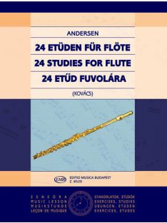 Joachim Andersen:  24 etűd fuvolára