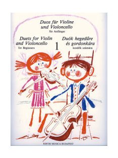   Pejtsik Árpád, Vigh Lajos:  Duók hegedűre és gordonkára - 1 -