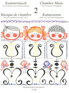   Máriássy István,Vígh Lajos:  Kamarazene kezdők számára 2-Triók vonós és fafúvós hangszerekre