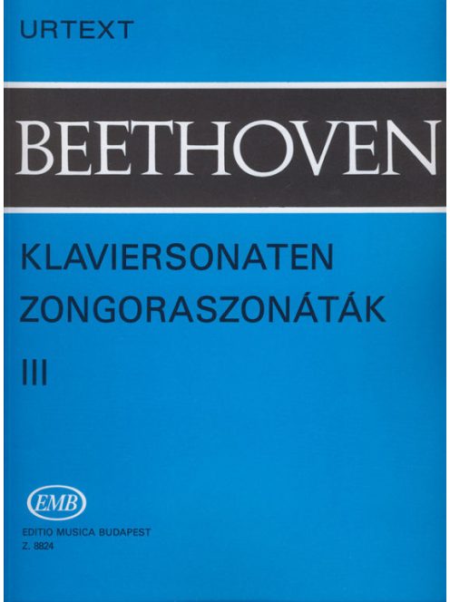 Ludwig van Beethoven:  Zongoraszonáták 3