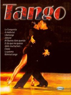   Tango - népszerű melódiák zongora-gitár hangszerre eredeti szöveggel