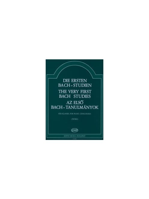 Teőke Mariann:  Az első Bach-tanulmányok