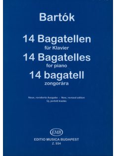 Bartók Béla:  14 bagatell zongorára