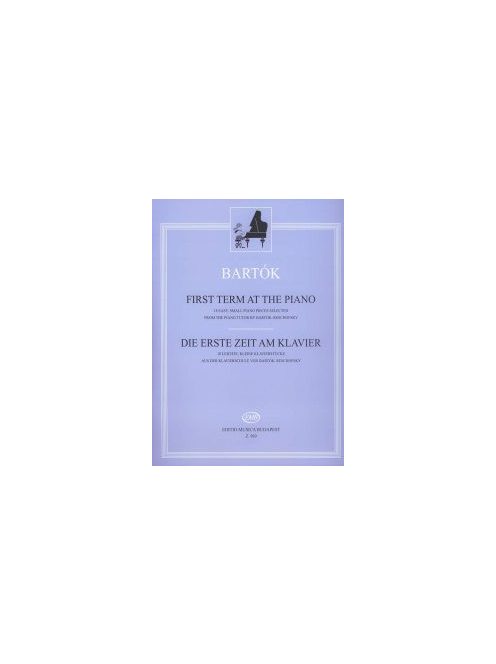 Bartók Béla:  Kezdők zongoramuzsikája
