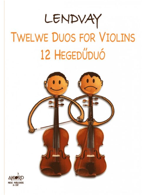 Lendvay: 12 hegedűduó AK1207