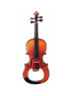 Hegedű alakú, mágneses sörnyitó