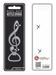 Violinkulcs alakú üvegnyitó