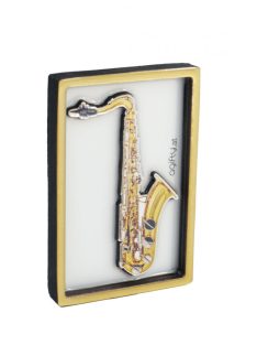 Saxofon mintás mágnes