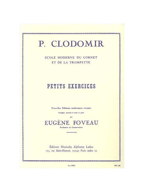Pierre-Francois Chlodomir:  Petit Exercices