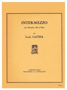 Lajtha László:  Intermezzo - altszaxofonra