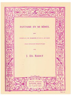 Jaques Ed Barat:  Fantasie en mi Bémol