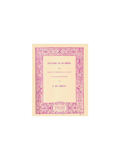 Jaques Ed Barat:  Fantasie en mi Bémol