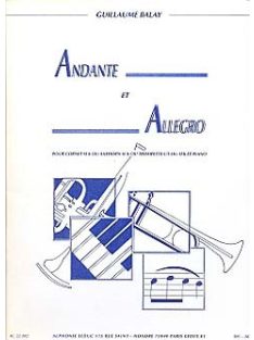Guillaume Balay:  Andante et Allegro