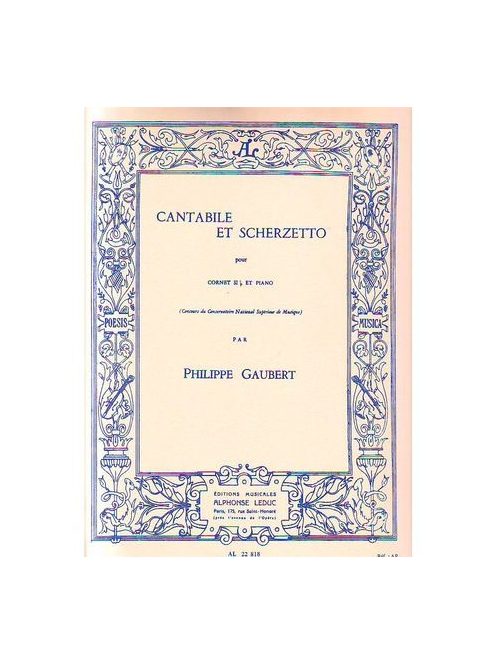 Gaubert:Cantabile et Scherzo
