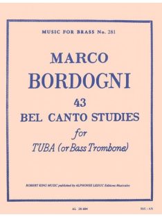 Bordogni, Marco: 43 Bel Canto Studies