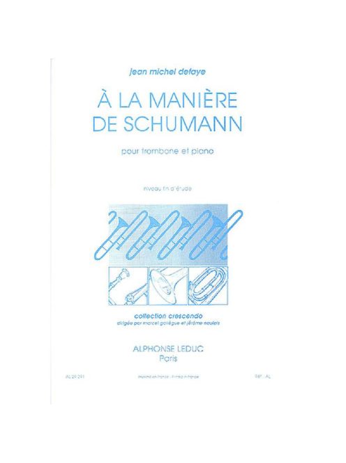 Jean Michel Defaye: Á la maniére de Schumann