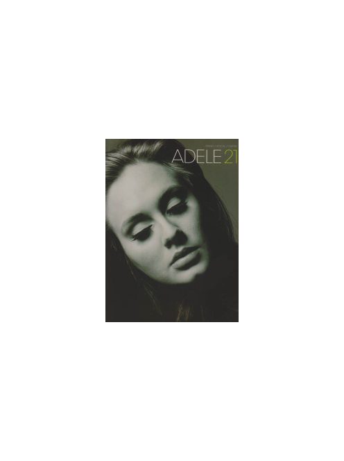 Adele:  21-piano-vocal-guitar