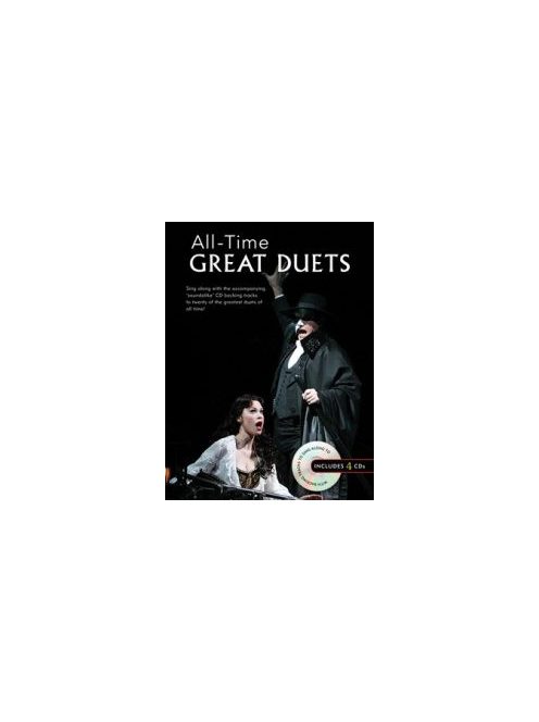 All-Time Great Duets-4 CD melléklettel-ének zongorakísérettel