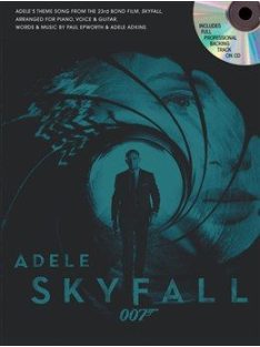 Adele:  Skyfall- CD melléklettel-piano-vocal-guitar