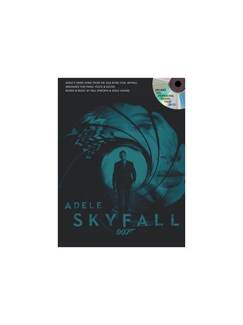 Adele:  Skyfall- CD melléklettel-piano-vocal-guitar